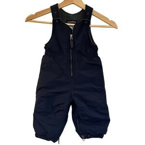Lands End Navy Blue Snowsuit sz 6-12 months